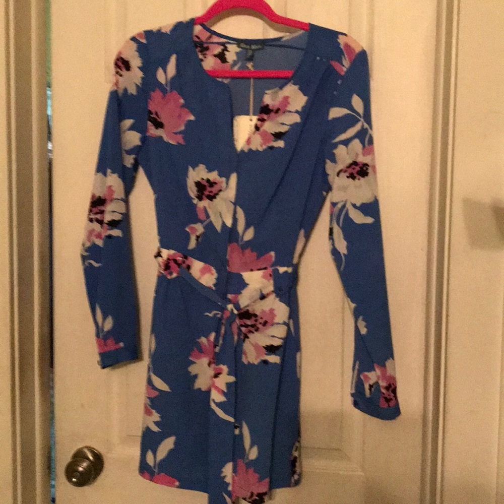 Fleur Bleue Floral print romper